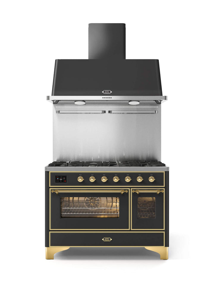 Stove - Majestic - 120 cm - Gas stove/Induction, 2 ovens