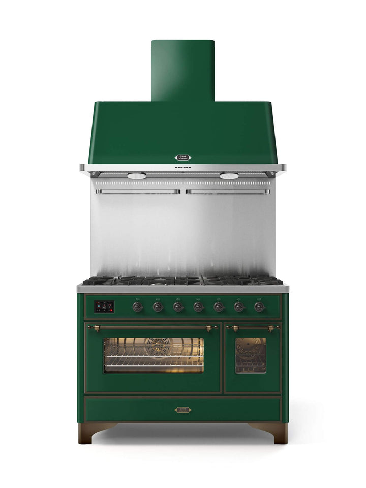 Stove - Majestic - 120 cm - Gas stove/Induction, 2 ovens
