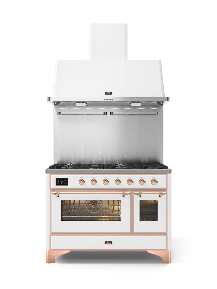 Stove - Majestic - 120 cm - Gas stove/Induction, 2 ovens