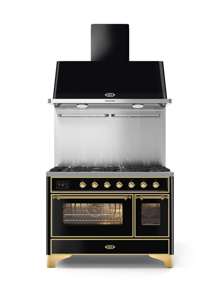 Stove - Majestic - 120 cm - Gas stove/Induction, 2 ovens
