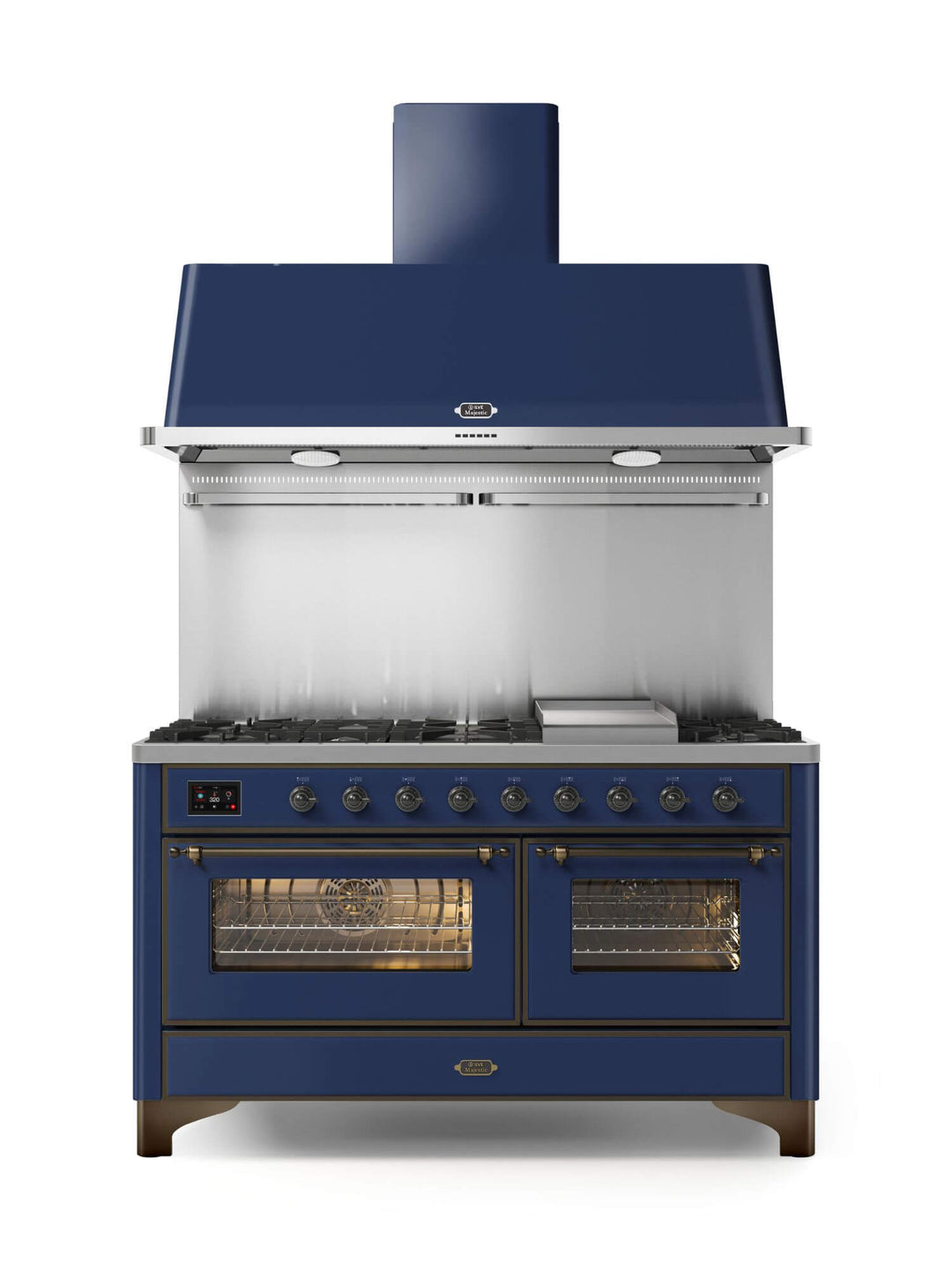 Stove - Majestic - 150 cm - Gas stove, 2 ovens