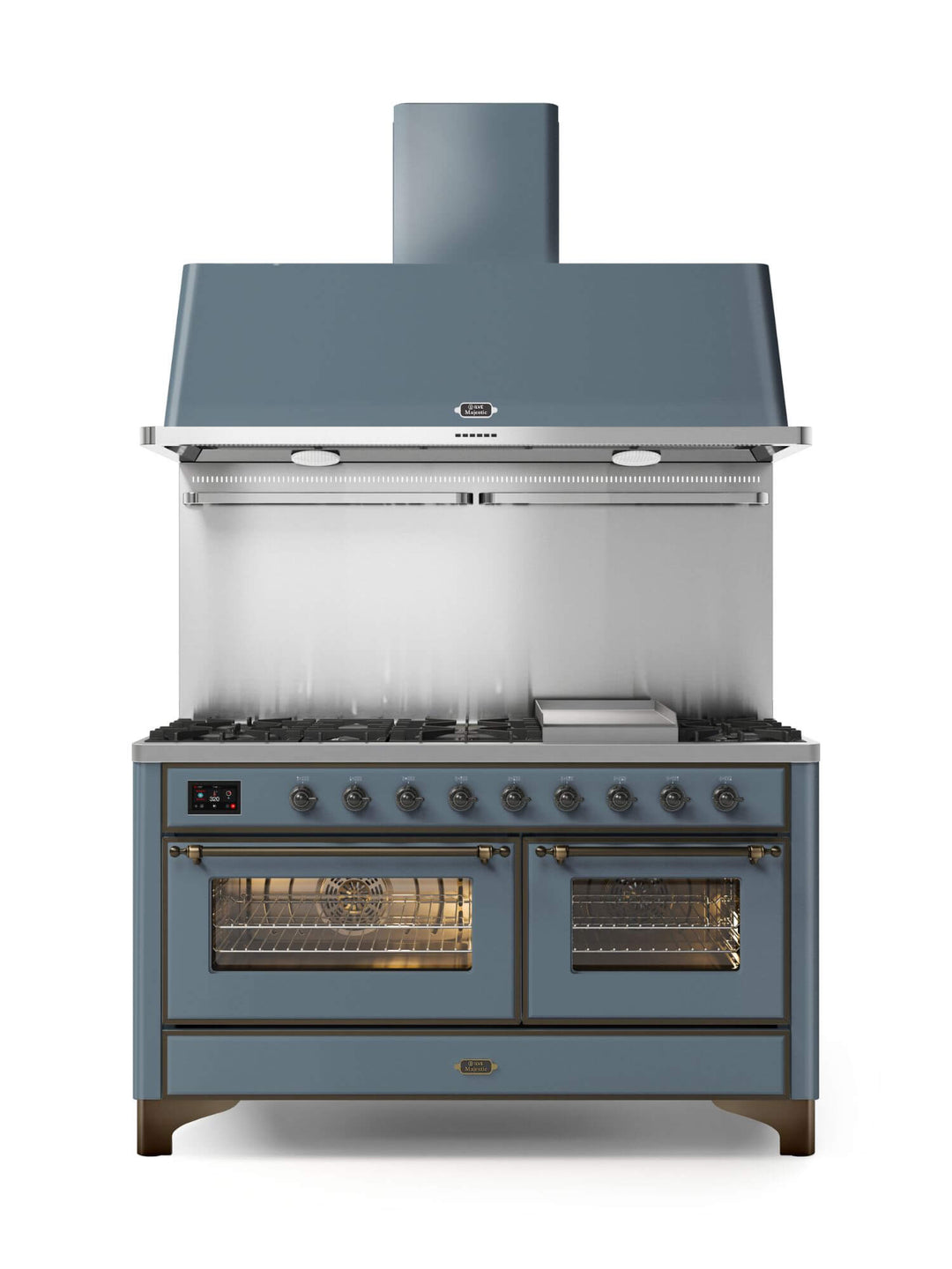 Stove - Majestic - 150 cm - Gas stove, 2 ovens