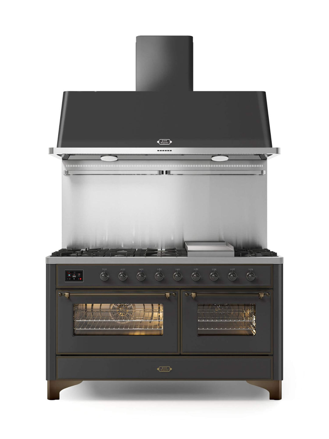 Stove - Majestic - 150 cm - Gas stove, 2 ovens
