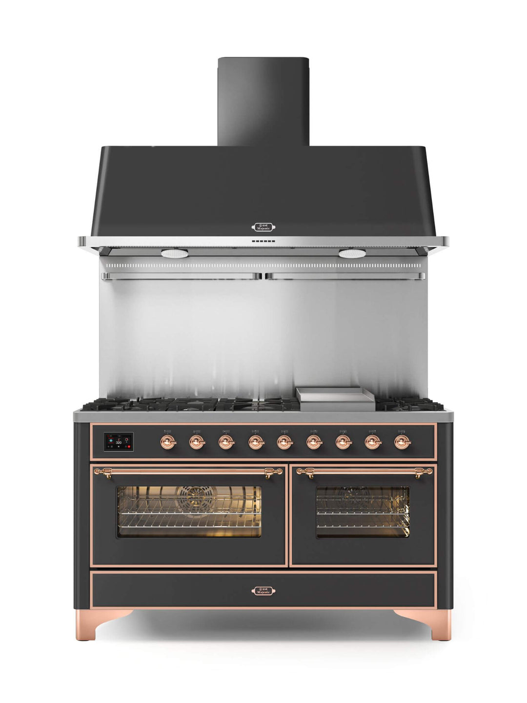 Stove - Majestic - 150 cm - Gas stove, 2 ovens