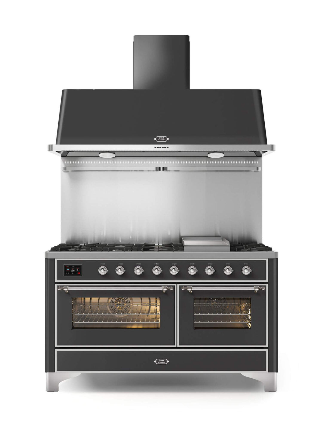 Stove - Majestic - 150 cm - Gas stove, 2 ovens