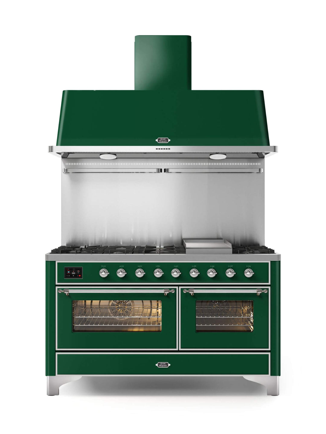 Stove - Majestic - 150 cm - Gas stove, 2 ovens