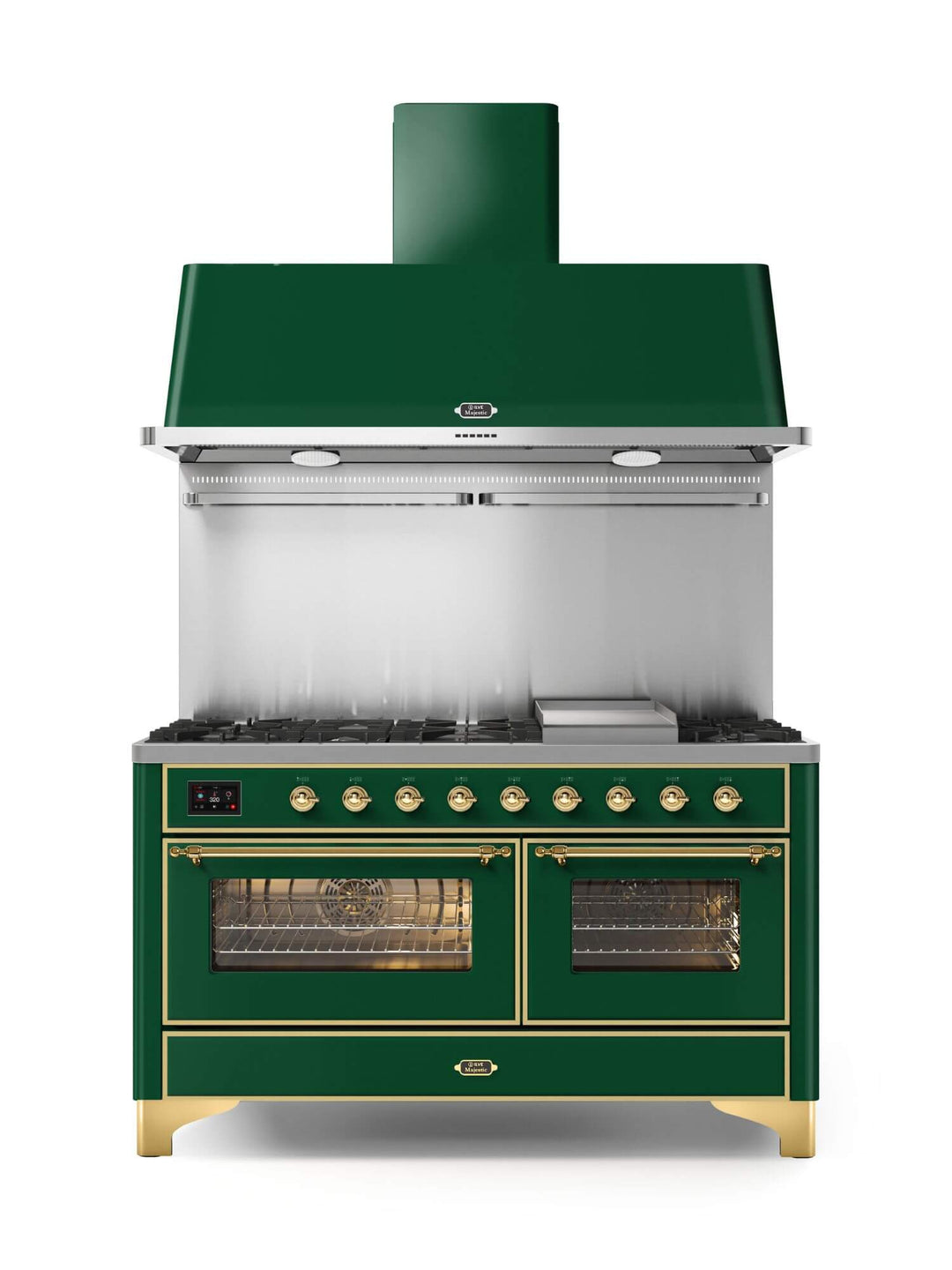 Stove - Majestic - 150 cm - Gas stove, 2 ovens