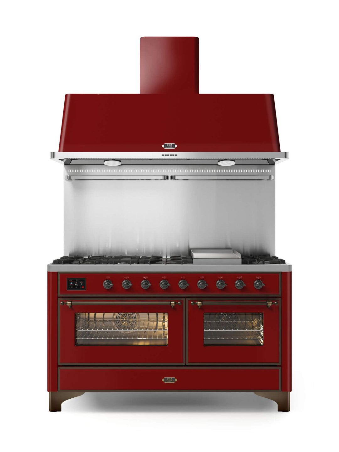 Stove - Majestic - 150 cm - Gas stove, 2 ovens