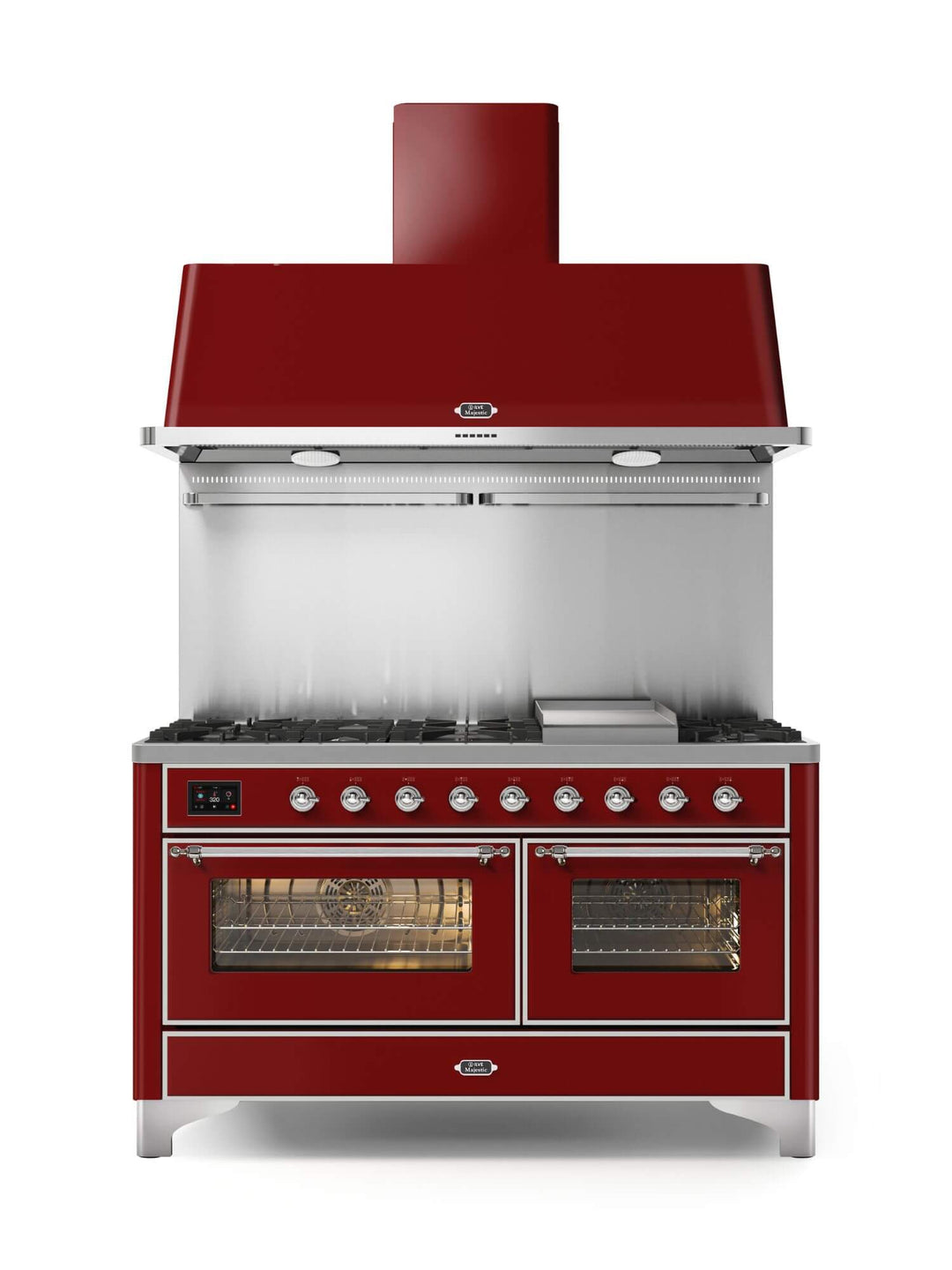 Stove - Majestic - 150 cm - Gas stove, 2 ovens
