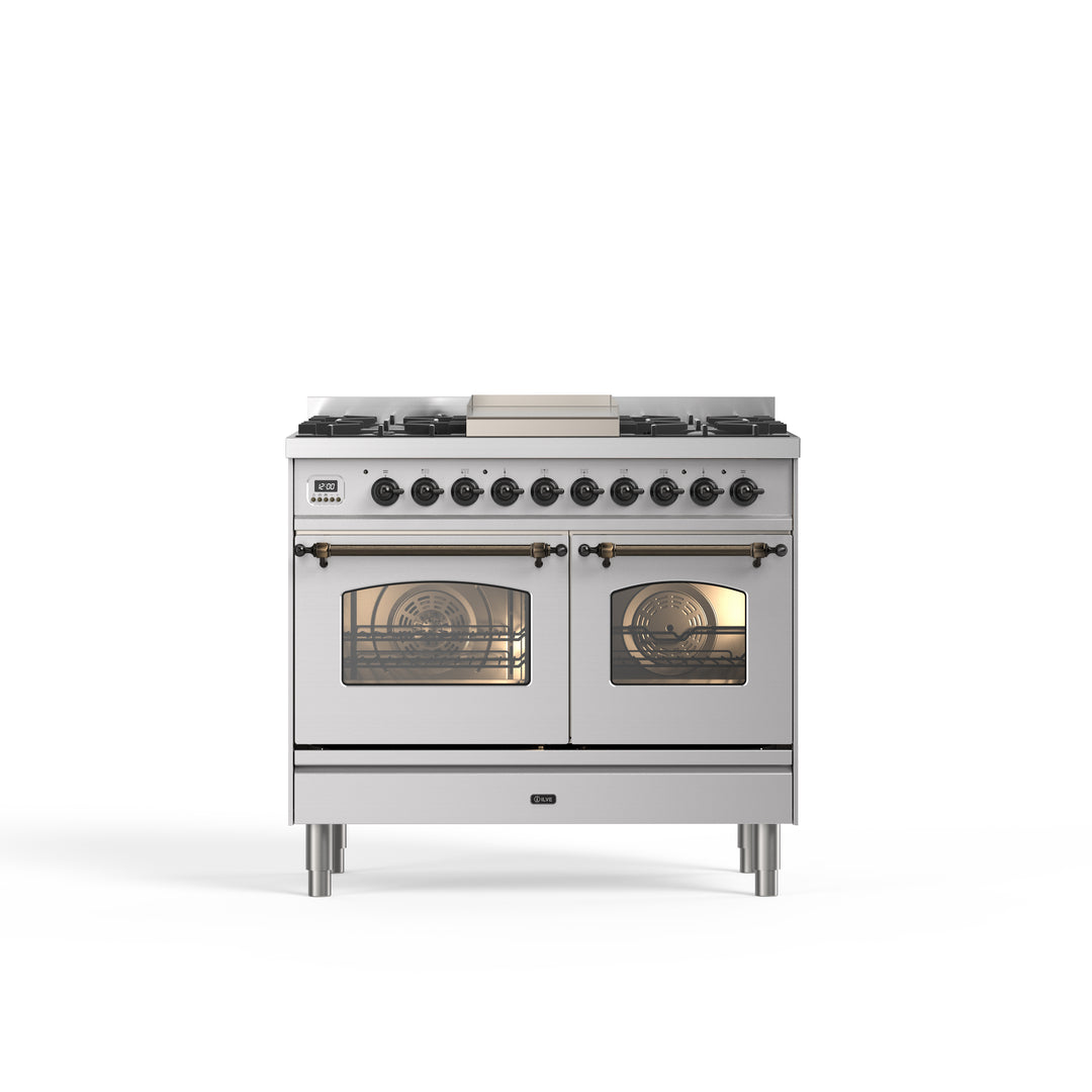 Komfyr - Nostalgie - 100 cm - Gasskomfyr/Induksjon