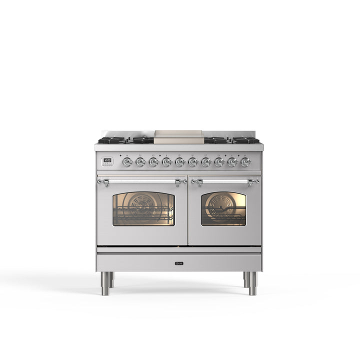 Komfyr - Nostalgie - 100 cm - Gasskomfyr/Induksjon