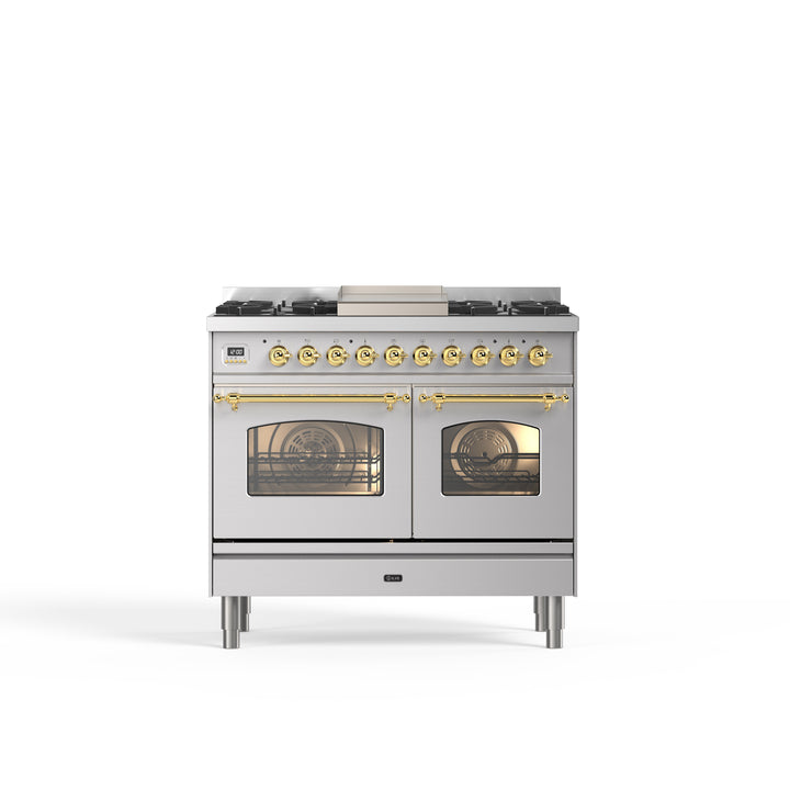 Komfyr - Nostalgie - 100 cm - Gasskomfyr/Induksjon