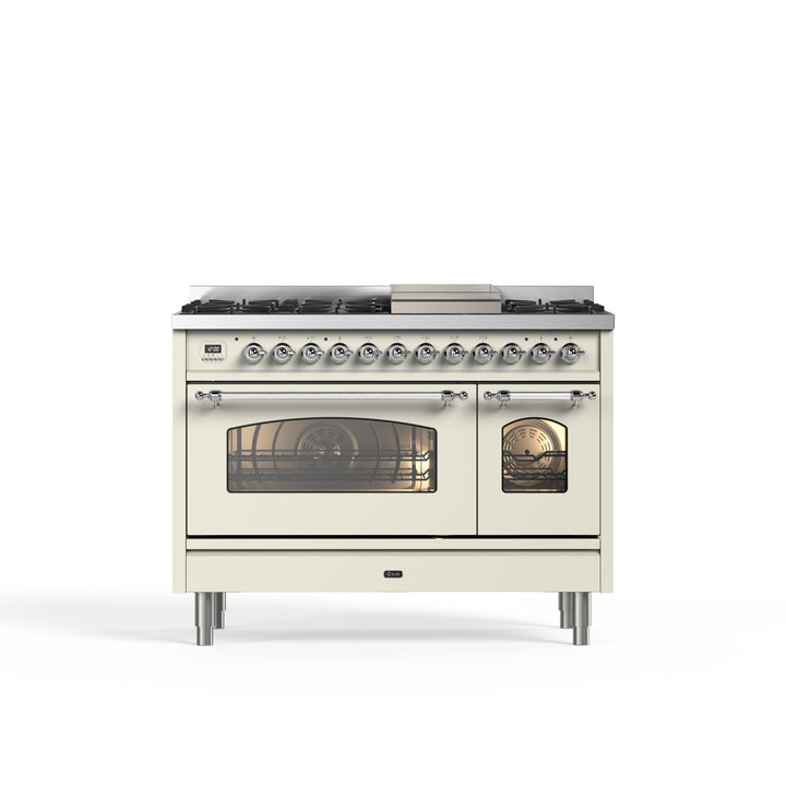 Stove - Nostalgia - 120 cm - Gas stove/Induction, 2 ovens
