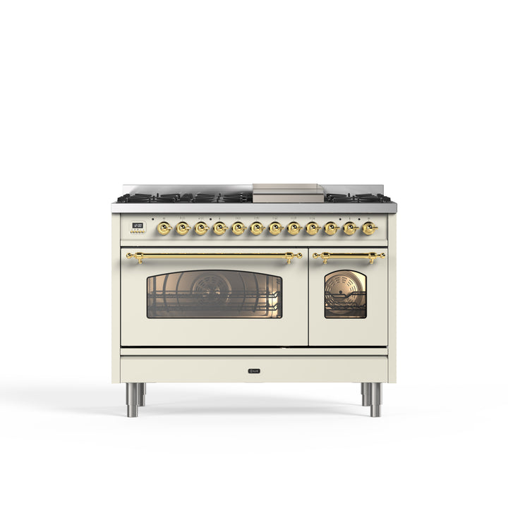 Stove - Nostalgia - 120 cm - Gas stove/Induction, 2 ovens