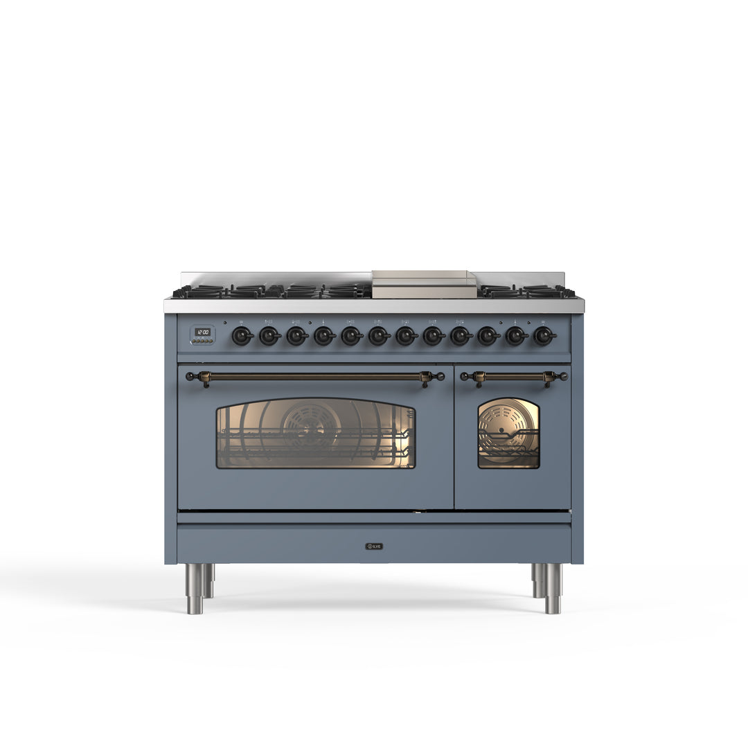 Stove - Nostalgia - 120 cm - Gas stove/Induction, 2 ovens