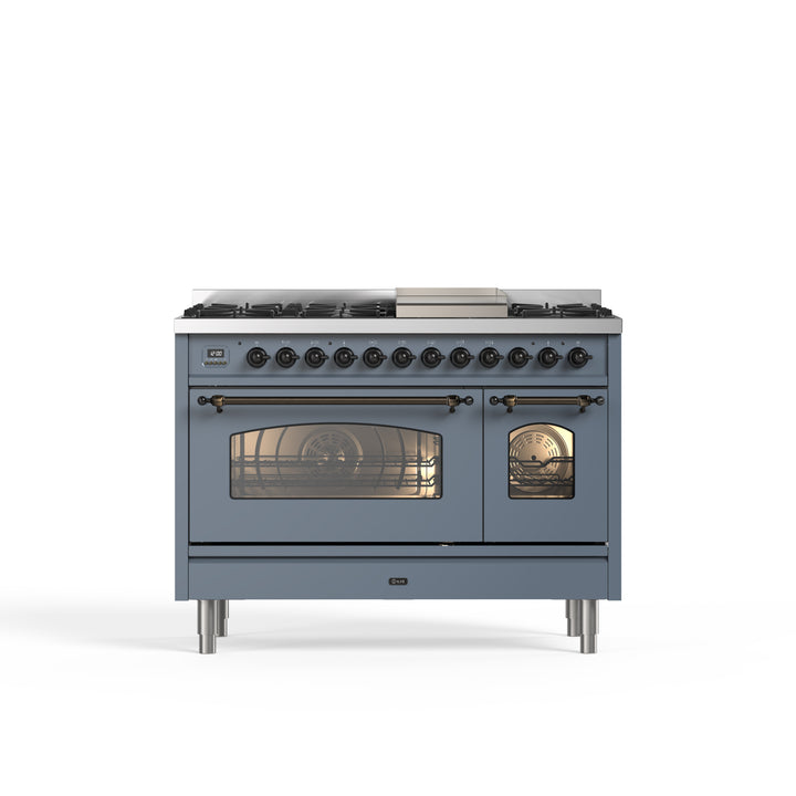 Stove - Nostalgia - 120 cm - Gas stove/Induction, 2 ovens