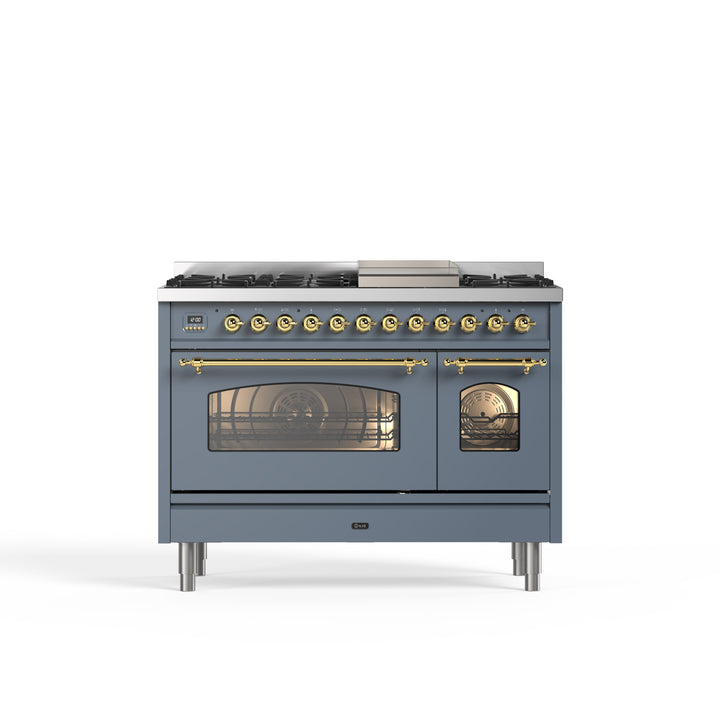 Stove - Nostalgia - 120 cm - Gas stove/Induction, 2 ovens