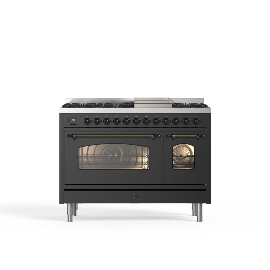 Stove - Nostalgia - 120 cm - Gas stove/Induction, 2 ovens