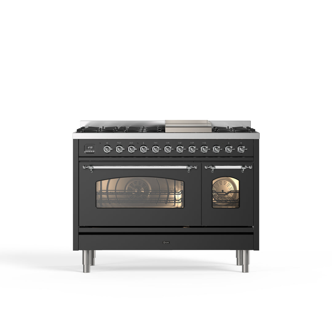 Stove - Nostalgia - 120 cm - Gas stove/Induction, 2 ovens