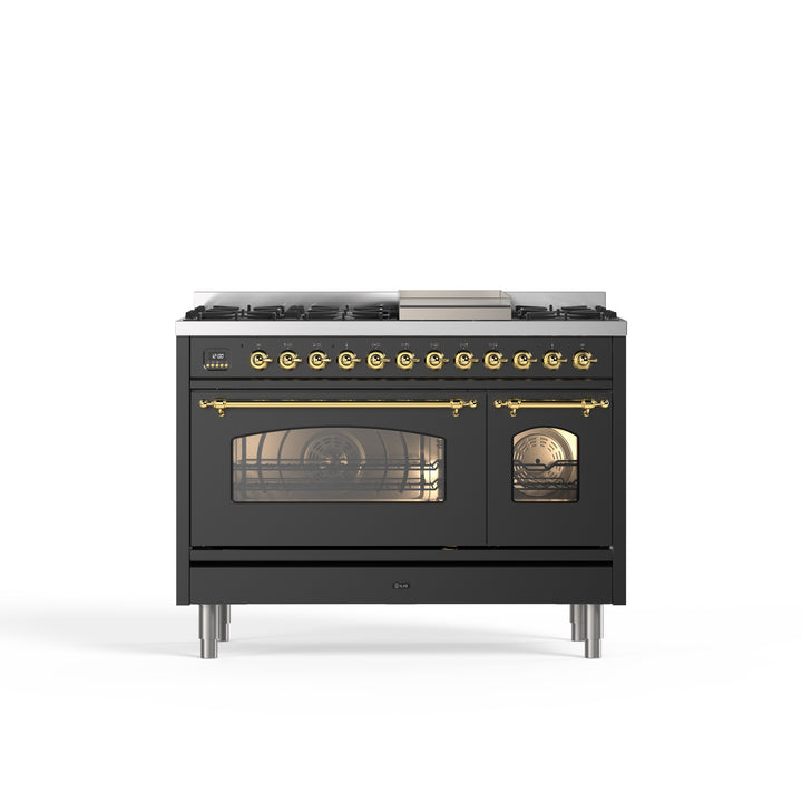 Stove - Nostalgia - 120 cm - Gas stove/Induction, 2 ovens