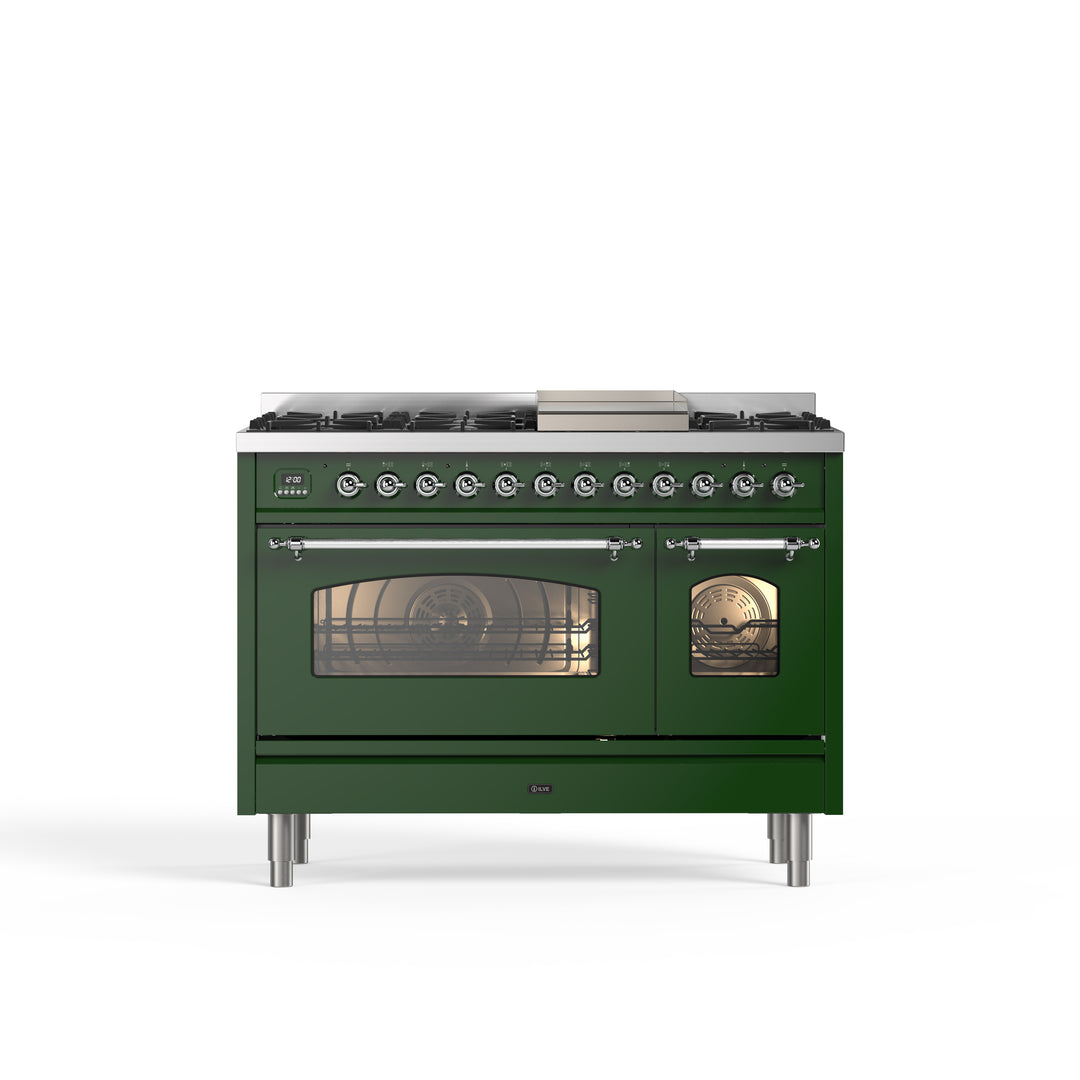 Stove - Nostalgia - 120 cm - Gas stove/Induction, 2 ovens