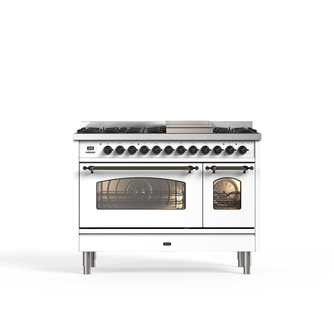 Stove - Nostalgia - 120 cm - Gas stove/Induction, 2 ovens