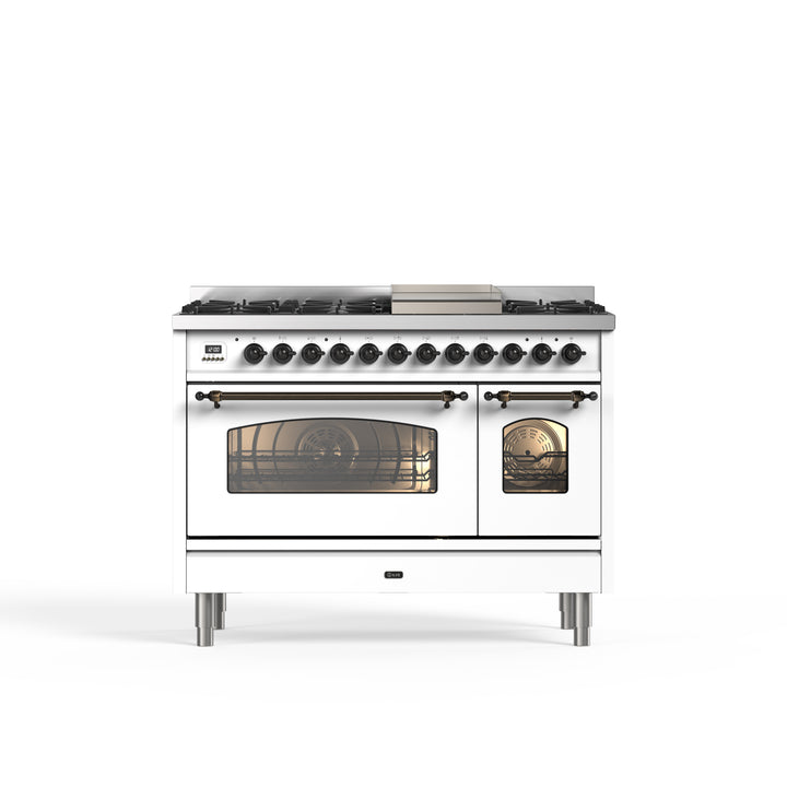 Stove - Nostalgia - 120 cm - Gas stove/Induction, 2 ovens