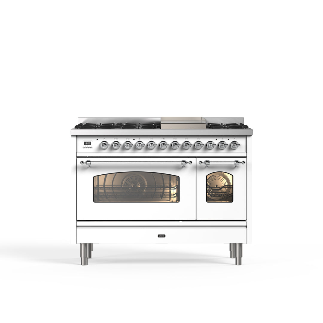 Stove - Nostalgia - 120 cm - Gas stove/Induction, 2 ovens