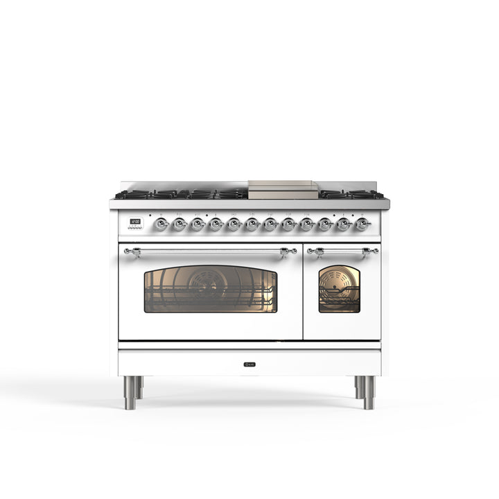 Stove - Nostalgia - 120 cm - Gas stove/Induction, 2 ovens