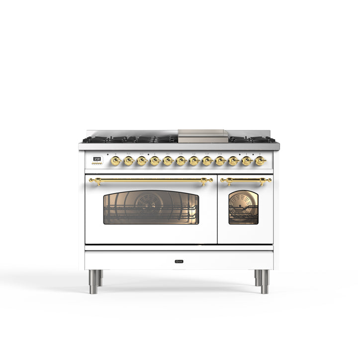 Stove - Nostalgia - 120 cm - Gas stove/Induction, 2 ovens