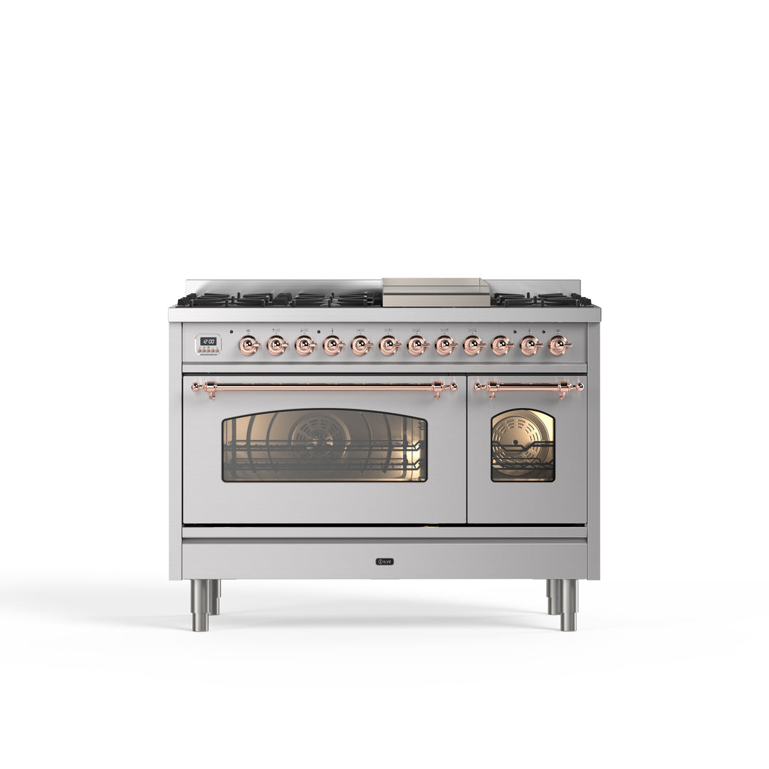 Stove - Nostalgia - 120 cm - Gas stove/Induction, 2 ovens