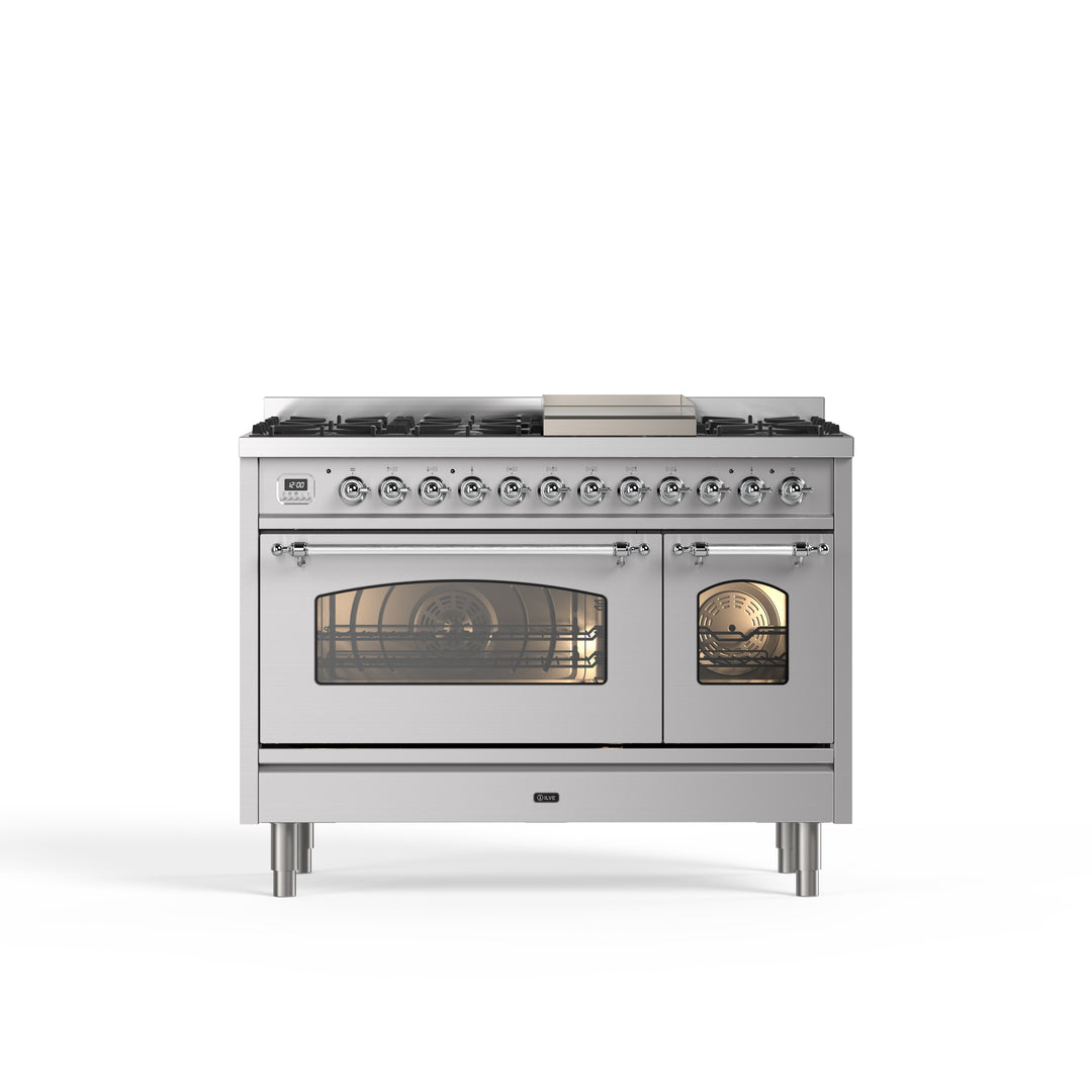 Stove - Nostalgia - 120 cm - Gas stove/Induction, 2 ovens