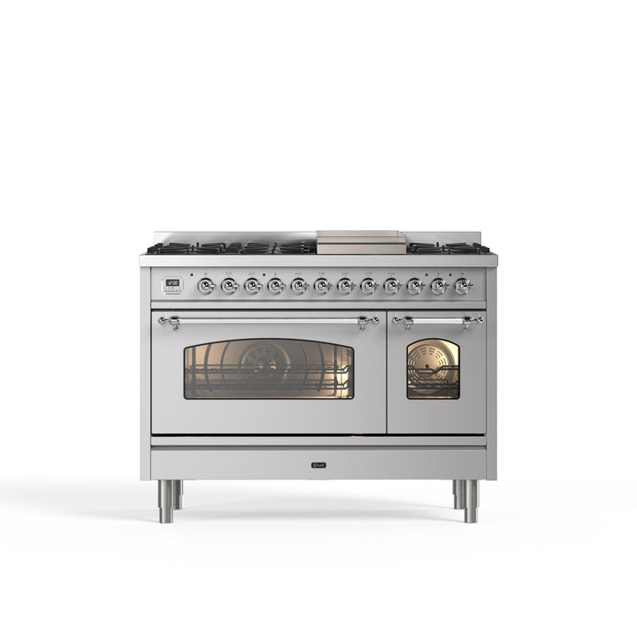 Stove - Nostalgia - 120 cm - Gas stove/Induction, 2 ovens