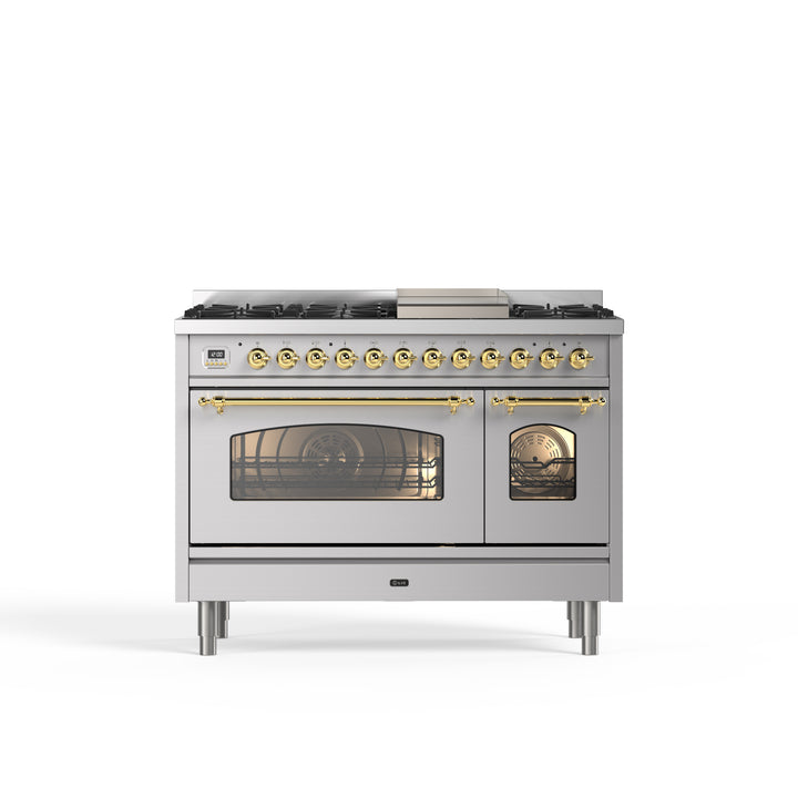 Stove - Nostalgia - 120 cm - Gas stove/Induction, 2 ovens