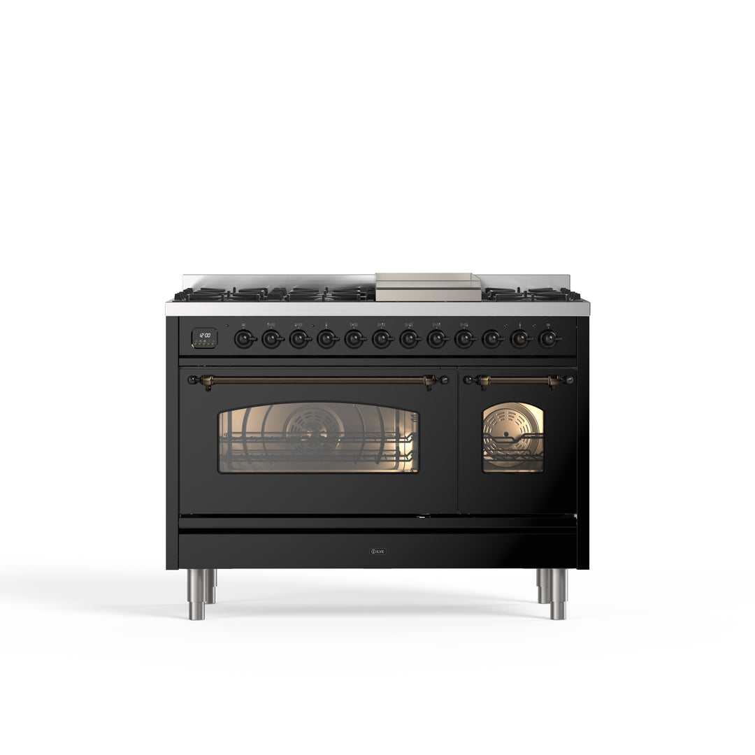 Stove - Nostalgia - 120 cm - Gas stove/Induction, 2 ovens