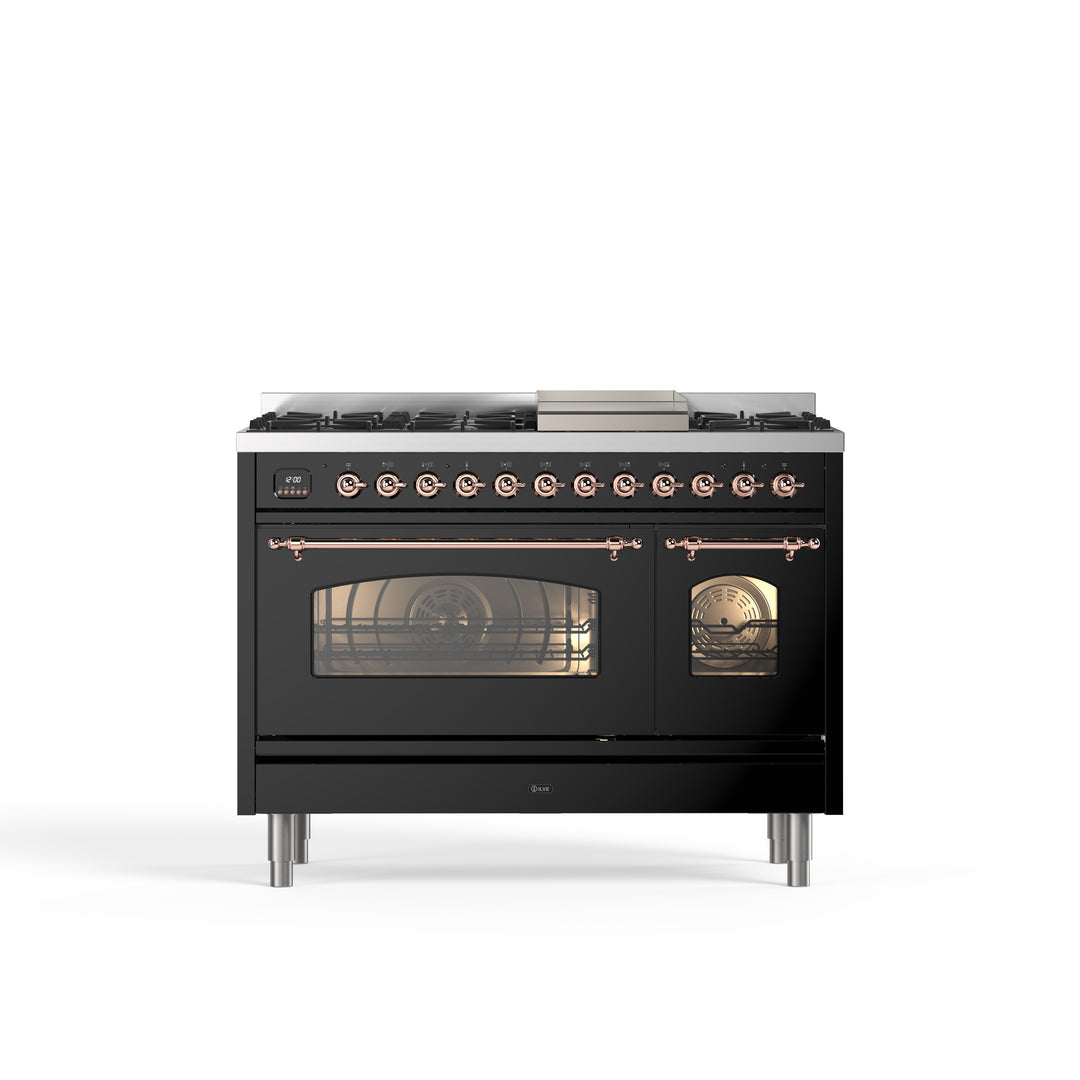 Stove - Nostalgia - 120 cm - Gas stove/Induction, 2 ovens