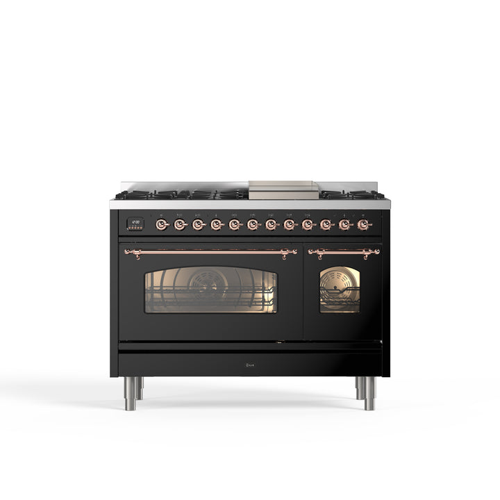 Stove - Nostalgia - 120 cm - Gas stove/Induction, 2 ovens