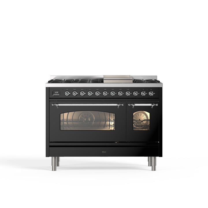 Stove - Nostalgia - 120 cm - Gas stove/Induction, 2 ovens