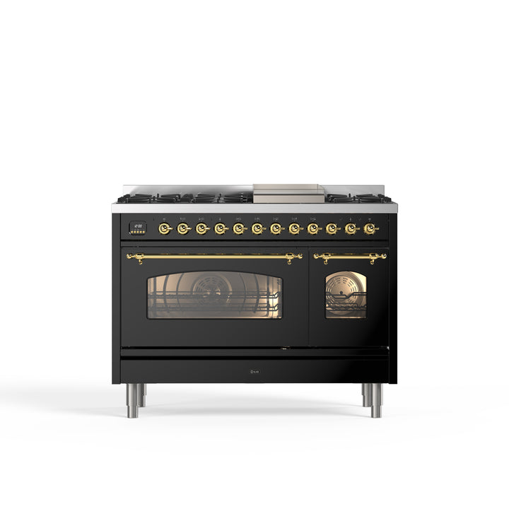 Stove - Nostalgia - 120 cm - Gas stove/Induction, 2 ovens