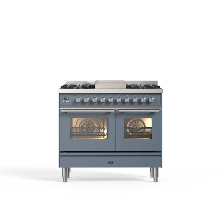 Komfyr - Professional Plus - 100 cm - Gasskomfyr/Induksjon, 2 ovner