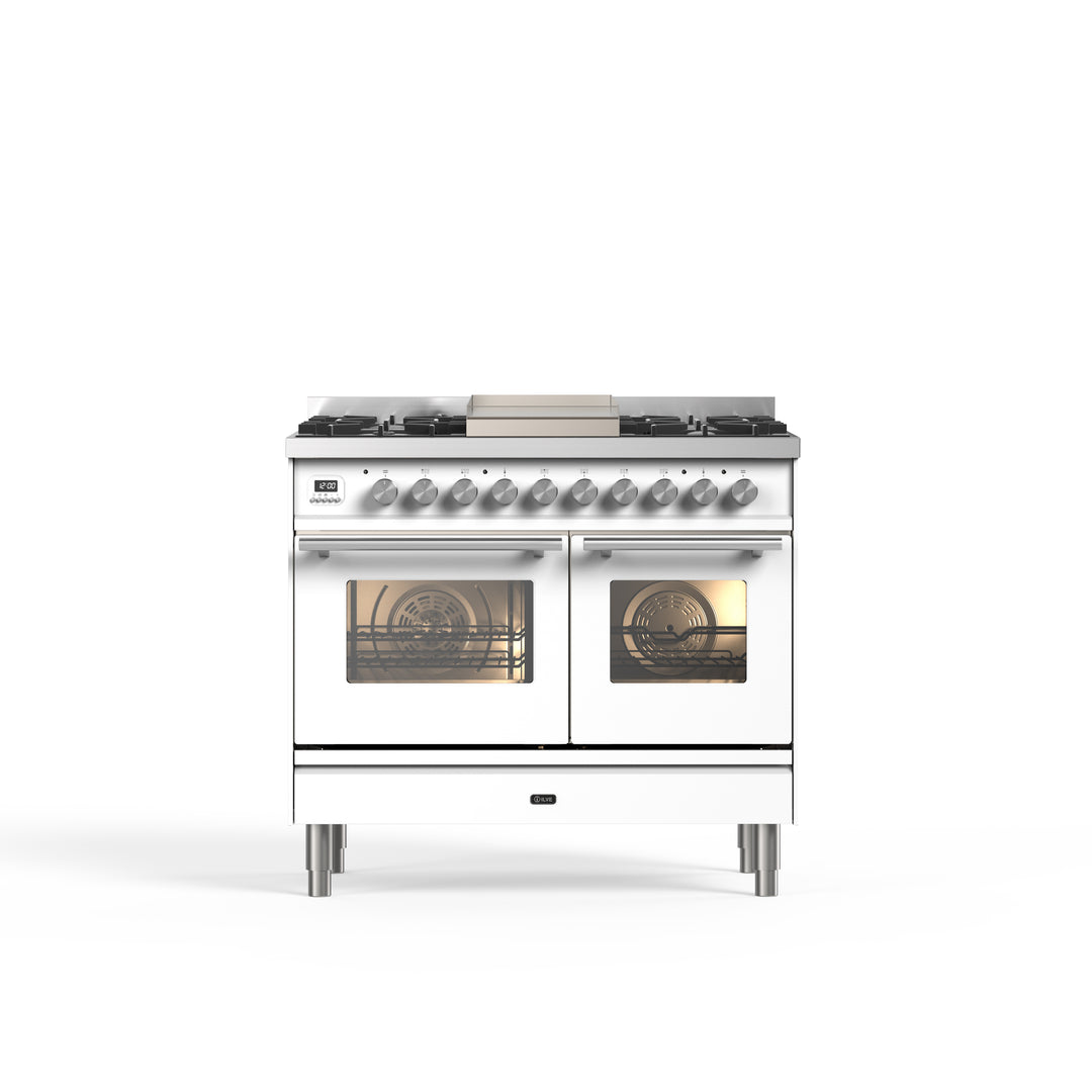 Komfyr - Professional Plus - 100 cm - Gasskomfyr/Induksjon, 2 ovner