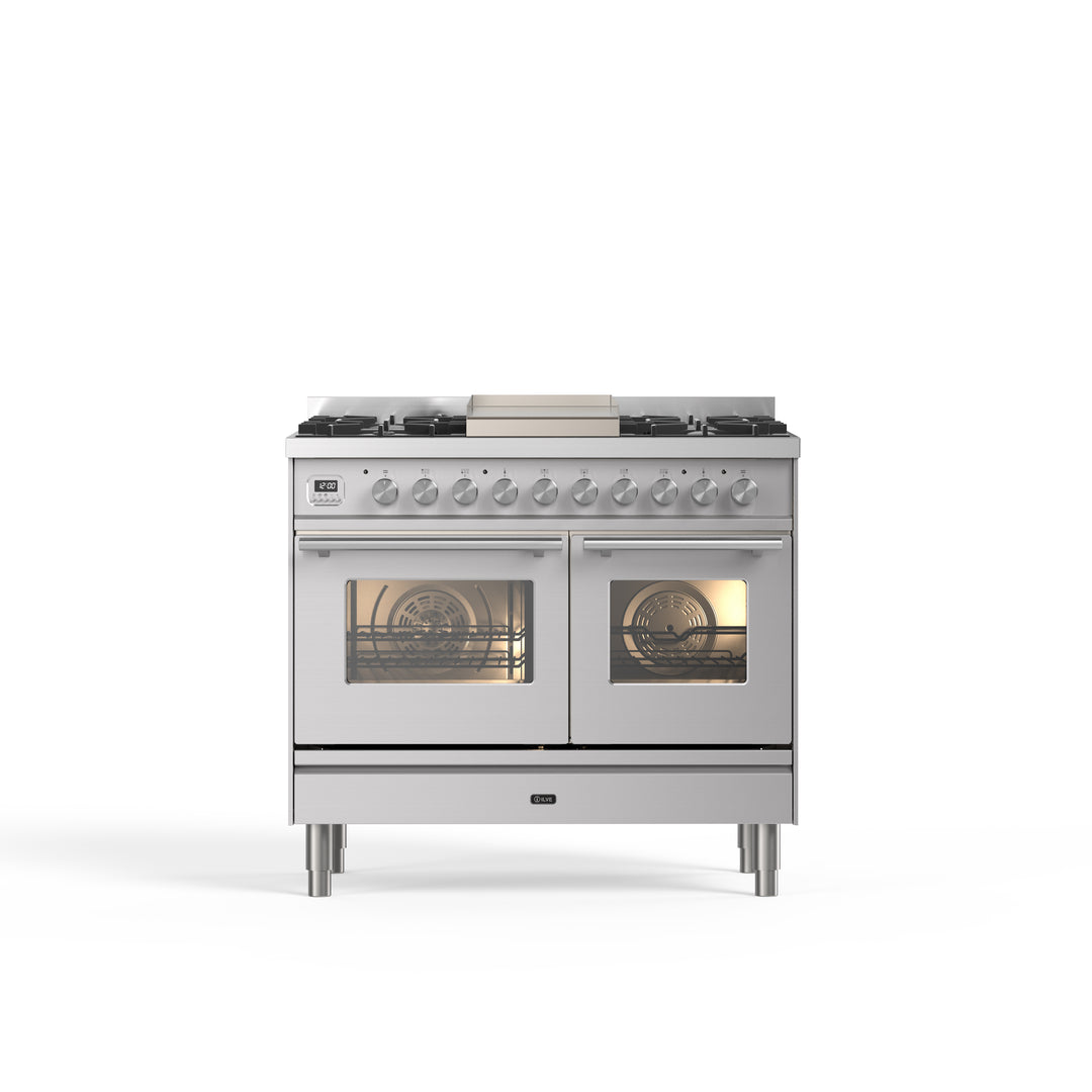 Komfyr - Professional Plus - 100 cm - Gasskomfyr/Induksjon, 2 ovner