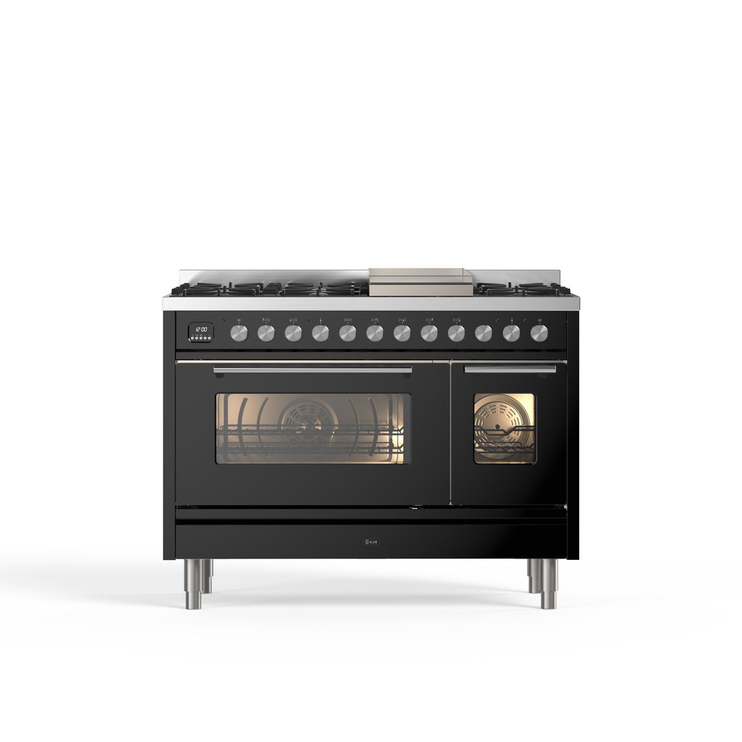 Stove - Professional Plus - 120 cm - Gas stove/Induction, 2 ovens
