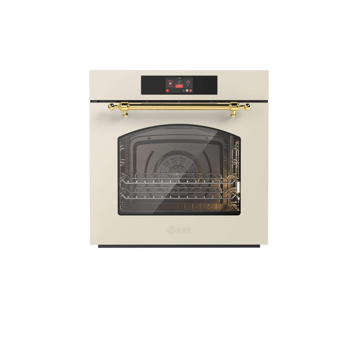 ILVE Nostalgie 60 cm multifunction oven with 320 °C - Hydrolytic cleaning